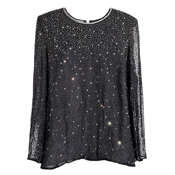 Stenay Tops - Vintage Stenay Wonans evening top 3X